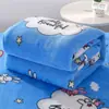 Manta de cuatro estaciones, manta de aire acondicionado, sábana y manta para cama de dormitorio estudiantil, manta de franela de doble uso, sábana y manta, transfronterizo