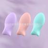 Puff de Cojín de Aire de Silicona en Forma de Pez de Venta Caliente Transfronteriza Herramienta de Belleza Herramienta de Maquillaje Húmeda y Seca que No se Atasca