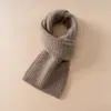 Novo Cachecol de Caxemira Feminino de Inverno, Protetor de Pescoço, Envoltório de Pescoço Versátil, Cachecol de Tricô de Caxemira de Outono de Uso Duplo Atacado