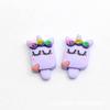 Accesorios de helado de resina de dibujos animados, pegamento para bricolaje, fundas para teléfono móvil, pegatinas para refrigerador, accesorios de comida y juegos, accesorios para el cabello y la cabeza para niños.