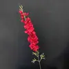 Ramo Único de Grande Andorinha Voadora Flor Artificial Arranjo para Salão de Casamento Flor Falsa Jacinto Flor Artificial Ornatos Decorativos para Fotografia de Casa