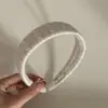 Diadema de Hilo con Patrón de Trenza para Niña, Diadema Ancha de Lujo de Alta Gama, Accesorio para el Cabello de Mujer