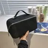 Bolsa de Cosméticos Capacidad Tacto de Alta Gama Brillo Fino Portátil de Mano Viaje Cosméticos Artículos de Tocador Bolsa de Almacenamiento