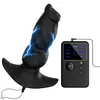 Nuevos productos mayoristas para adultos del fabricante: tapón anal de electroshock bipolar, juguetes sexuales, juegos para hombres y mujeres, pulso de electroshock
