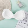Almohadilla de Pecho de Látex de Emulación de 3.5 cm de Espesor de Una Pieza para Pecho Pequeño Push-up Aumentar Sostén Espalda Bonita Inserción de Repuesto