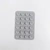 Ventosa de Silicona Ventosa Simple de Doble Cara Pegatina Antideslizante Funda para Teléfono Móvil Portátil Extraíble Soporte para Teléfono Móvil Cuadrado Venta al por Mayor