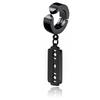 Borsalina Punk Retro Personalidade Hip Hop Rua Par de Brincos Brincos Tendência Brincos Masculinos Stud Lâmina Brincos Masculinos
