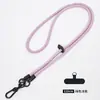 Lanyard para Teléfono Móvil de Mancha Cruzado Correa de 8mm Larga Correa Anti-Pérdida Cadena Fuerte para Teléfono Móvil Cadena Colgante para Funda de Teléfono Móvil Transfronterizo