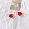 Clip pequeño con forma de flocado para el cabello, estilo coreano, sencillo, con flequillo, para celebridades de Internet, accesorios para el cabello
