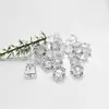 Decoración de Hielo de Cristal Sintético Asimétrico Acrílico Accesorios para Bar Piedras Transparentes Multifacéticas
