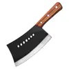 Cuchillo para Huesos Siete Estrellas, Cuchillo para Huesos Forjado a Mano, Cuchillo de Carnicero Comercial de Acero al Manganeso, Cuchillo para Huesos de Carnicero al por Mayor
