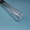 Tubo transparente de plástico PC directo de fábrica tubo transparente de plástico tubo transparente de plástico barra de luz transparente de plástico tubo para tarjetas tubo redondo de plástico PC