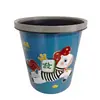 Cubos de Basura de Dibujos Animados al por Mayor en Stock, Diseño Creativo del Año del Caballo, Adecuado para Hogar, Sala de Estar, Dormitorio, Oficina, Cubo de Basura de Gran Capacidad