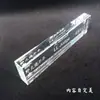 Regla Pesa Papeles de Cristal para Maestros Grabado Láser Regalos Conmemorativos de Negocios Caligrafía Adornos Arquitectónicos Wen Zhen