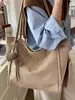 Yuezi 2026 Otoño/Invierno Nueva Moda Bolso Casual Simple Retro Bolso Tote Gran Capacidad para Viajar al Trabajo Bolso de Hombro Único