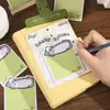 Adesivos Fofos de Desenho Animado Etiquetas de Anotação para Estudantes Adesivos Notas Adesivas de Escritório Marcadores Adesivos Reutilizáveis Caderno Pequeno