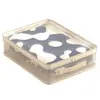 Bolsa de Almacenamiento de Malla de Cuatro Piezas para Dormitorio del Hogar, Gran Capacidad, a Prueba de Polvo y Humedad, Caja Organizadora, Ventana Visible, Bolsa para Polvo de Edredón