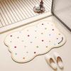 Alfombrillas de Piso Absorbentes de Agua Antideslizantes Estilo Ins Lindas Dibujos Animados para Baño Puerta de Inodoro Baño Suaves de Lodo Diatomeas Alfombra