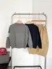 Valle del Viento 2026 Otoño Nuevo Estilo Coreano Versátil Elegante Cárdigan de Punto para Niños Suéter de Moda para Niños Primavera y Otoño