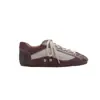 Zapatillas deportivas casuales de entrenamiento alemanas para mujer, de color block retro americano de nicho, en stock, versátiles, con cordones y aumento interno de altura