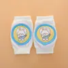 Joelheiras de Malha Respirável para Crianças Joelheiras Esportivas de Alta Elasticidade para Bebês Joelheiras de Seda Gelada para Bebês Joelheiras para Engatinhar, Andar e Cotovelos