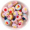 Brinquedos de Comida Simulada, Pão e Biscoito Cores Misturadas Estilos Variados, Acessórios de Resina DIY, Materiais para Brinquedos Artesanais Infantis Atacado