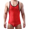 Camisola de una pieza con bloques de color y encaje, chaleco, transpirable, sexy, cuello en V, chaleco de una pieza