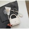 Moda de Verano 2026 Nueva Tendencia Bolso Cruzado Versátil de un Solo Hombro Color Sólido Bolso Cruzado Simple para el Trabajo