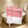 Cubierta desechable para bañera para viajes y hotel, bolsa de baño portátil extragrande, película plástica limpia para remojar y viajar