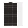 Fornecimento Direto da Fábrica de Painéis Solares Flexíveis 100W Painéis Fotovoltaicos Leves para Instalação Curva