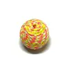 Venda Quente 23mm Colorido Perfurado Brinquedos para Gatos Resistentes ao Desgaste e Arranhões Chaveiro com Contas DIY Brincos Corrente de Bolsa Acessórios de Joias