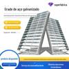 Plataforma de grade de aço galvanizado a quente personalizável com plataforma de aço escalonada grade de lavagem de carro grade de aço de drenagem de esgoto placa de tampa