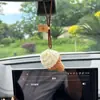 Colgante de Peluche de Hamburguesa y Helado para Decoración de Espejo Retrovisor de Coche, Adorno Llavero para Bolso