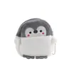 Bolsa de Monedas de Peluche de Pingüino Lindo Mini Bolsa Bolsa de Monedas para Estudiantes Bolsa de Almacenamiento Portátil Bolsa para Auriculares Bolsa Colgante