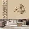 Papel tapiz de pintura simple de flores y pájaros antiguos de estilo chino nuevo, elegante estilo chino, mural de estudio, tela para pared de fondo, papel tapiz para sala de estar, salón de té