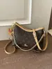 Koujia 26 Novo Modelo Laurela Bolsa de Ombro Transversal com Monograma Vintage Moda Versátil Bolsa de Braço