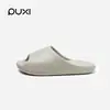 Pantuflas redondas Puxiyu para uso en interiores en casa, pantuflas de verano para mujer sin cordones, antideslizantes, de suela suave, con una sensación cómoda, adecuadas para el hogar y el baño, pantuflas de slip-on para hombre para uso en exteriores