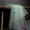 Tejido de malla ligera al agua velo fino tela para vestido de novia gasa suave sedosa organza transparente tela de diseñador para ropa