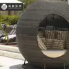Móveis de Lazer para Exterior Pátio Jardim Hotel Clube Cama de Rattan Pousada Piscina Externa Ninho de Pássaro Celebridade da Internet Criativo
