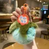 Chaveiro de Pelúcia Novo Estilo Caqui da Sorte, Pequeno Pingente de Caqui para Tudo Dar Certo, Caqui para Boa Sorte, Ornamento de Presente para Bolsa