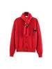 Comércio Exterior Transfronteiriço Moda Nova Outono e Inverno Cachecol Simples Versátil Jaqueta Cardigan de Tricô Solto