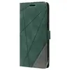 Funda de Cuero para Teléfono Móvil con Ranura para Tarjeta, Empalmada, Sensación de Piel, Adecuada para Apple 17 Pro Max