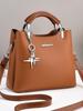Bolsas de mano de gran capacidad directas de fábrica, sensación de alta gama, textura de estilo extranjero, bolsos para mujer, explosiones simples de celebridades de Internet, bolsos para mujer, envío en nombre de