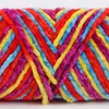 Hilo de chenilla brillante de tres cabos para tejer a crochet zapatos, hilo de lana grueso para tejer suéteres, bufandas y sombreros