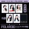 Estrella de Tarjeta Pequeña (gramo) I-Dle Tarjeta Fotográfica Polaroid con Firma Song Yuqi Zhao Meiyan Ye Shuhua Foto Periféricos