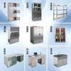 Lima para limas de acero inoxidable estante de casillero multi-puerta gabinete a prueba de explosiones para cilindros de gas mesa de laboratorio fregadero equipo botiquín