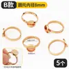 Imanes para Refrigerador Hechos a Mano de Arcilla Polimérica Pinzas para el Cabello Pulseras Pines de Ojo Broches Anillos Cierres de Colgante Bisagras Accesorios