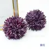 Simulación de flor de diente de león, crisantemo de bola dorada, gran crisantemo de ping pong, diseño de escaparate de tienda, productos populares transfronterizos de Amazon