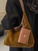 Bolso Tote Casual Retro de Gran Capacidad 2025 Verano Nuevo Estilo Nicho Casual Bolso de Hombro Axilar Bolso para Ir al Trabajo
