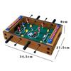 Mesa de futbolín para niños, juguete de mesa de escritorio, mesa doble, juego grande informal, regalo de cumpleaños para niños